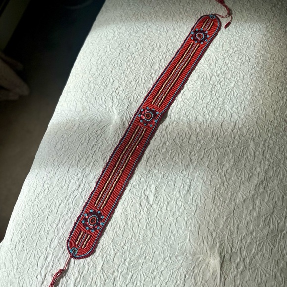 Vintage Beaded Belt, 1960’s, Hippie, Boho, Vintage 60’s - Picture 2 of 4